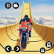 Mega Ramp Stunt Moto - Fun & Run 3D Game